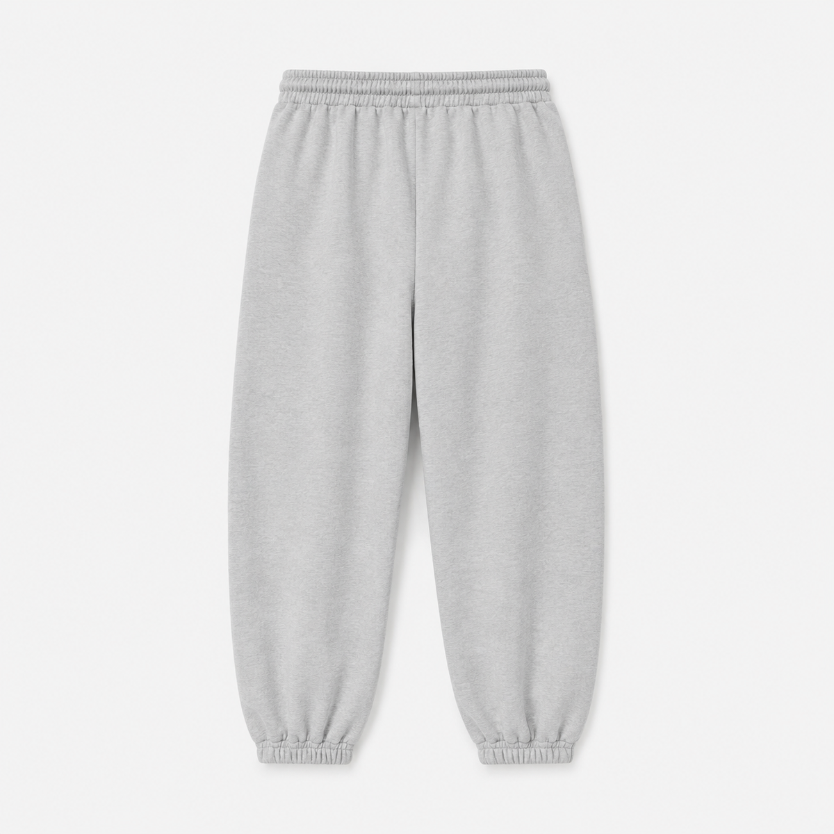 Pantalon de survêtement CROWNED BY CHAOS gris chiné – vue de dos