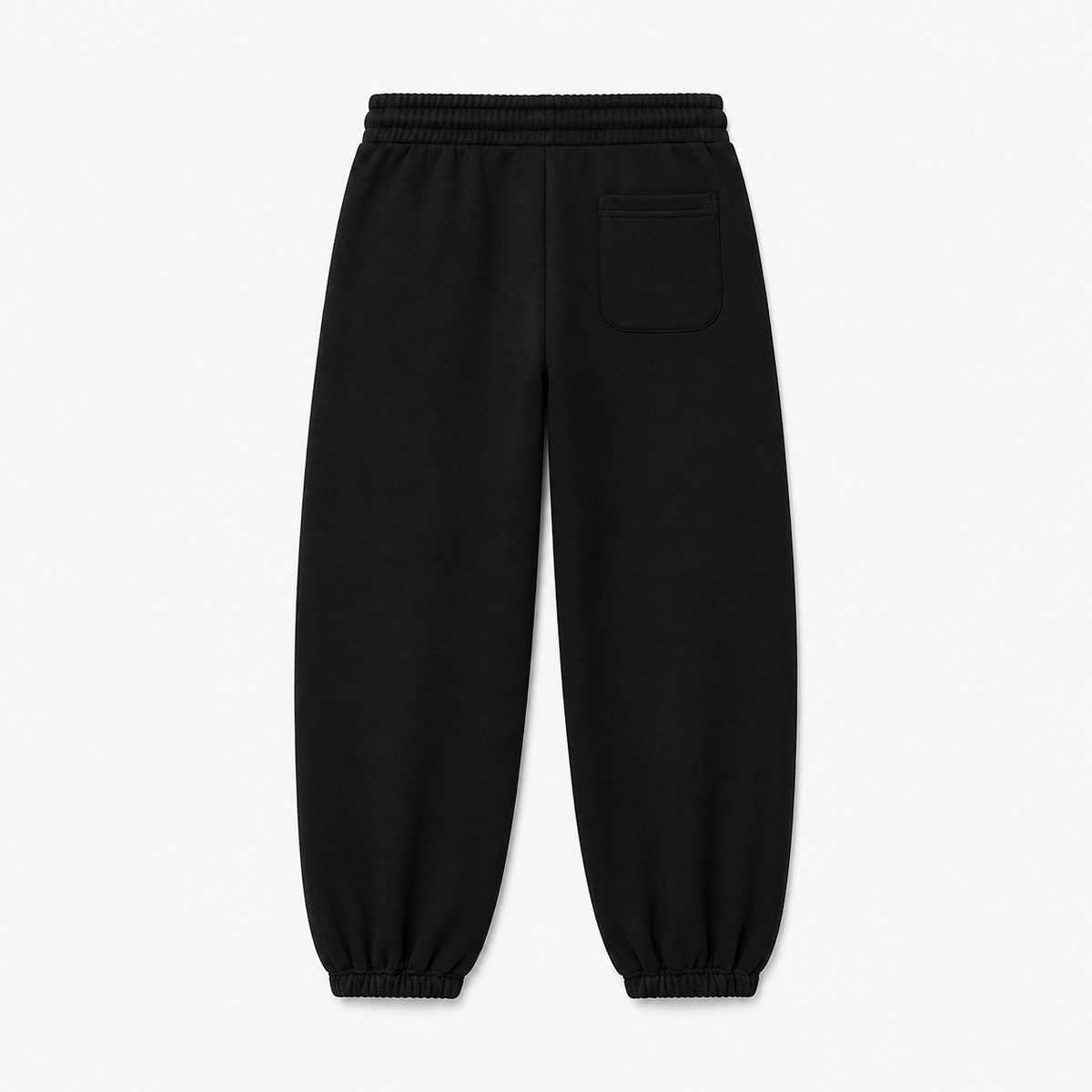 Pantalon de survêtement CROWNED BY CHAOS noir – vue de dos