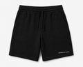 Short de survêtement CROWNED BY CHAOS noir – vue de face